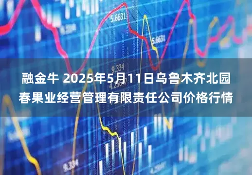 融金牛 2025年5月11日乌鲁木齐北园春果业经营管理有限责任公司价格行情