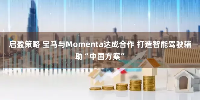 启盈策略 宝马与Momenta达成合作 打造智能驾驶辅助“中国方案”