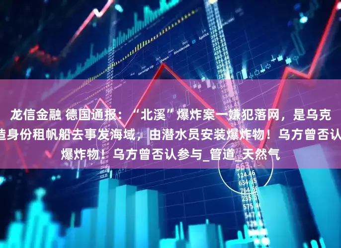 龙信金融 德国通报：“北溪”爆炸案一嫌犯落网，是乌克兰人！3年前他伪造身份租帆船去事发海域，由潜水员安装爆炸物！乌方曾否认参与_管道_天然气